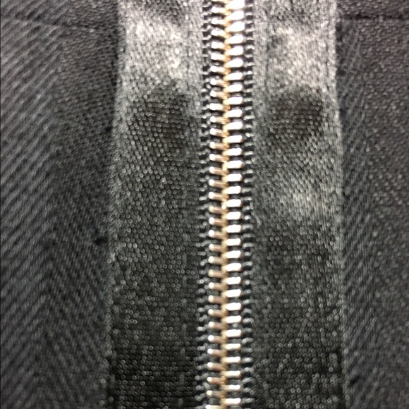 Alice + Olivia Black V-Neck Mini Dress - Picture 6 of 7